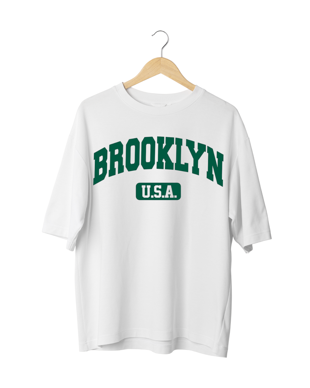 Oversized Brooklyn T Shirt | Premium Cotton