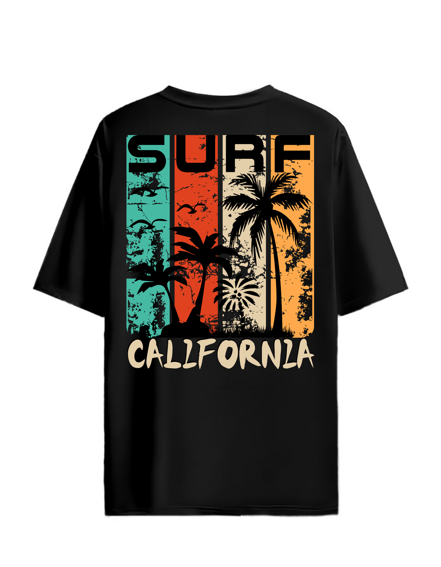 Surf California Oversized T Shirt