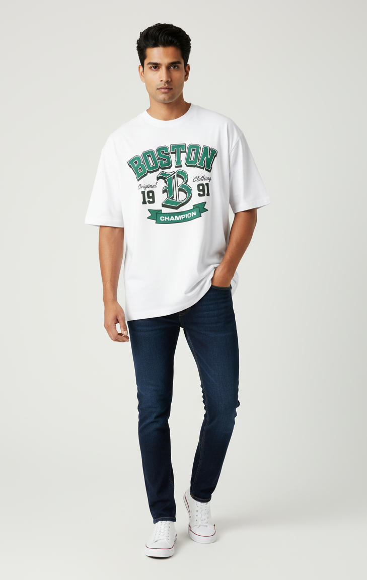Oversized T-Shirt - Pack of 2