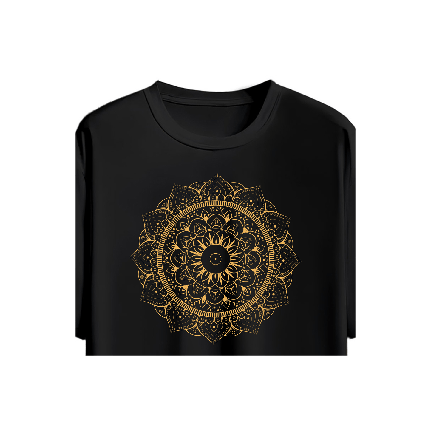 Magic Golden Black Oversized Tees