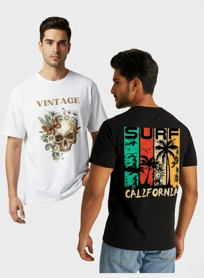 Oversized T-Shirt - Pack of 2