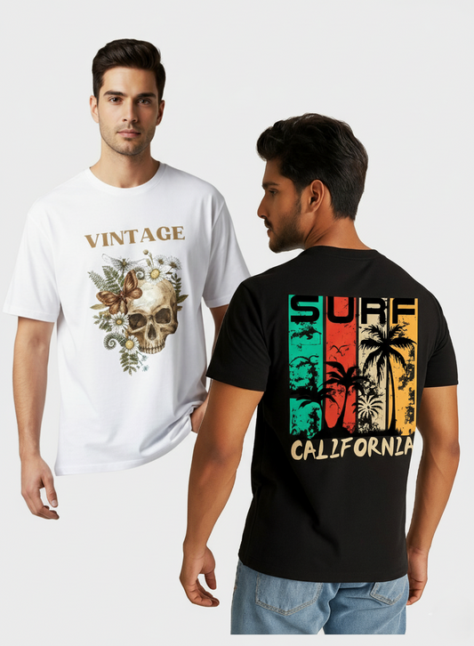 Oversized T-Shirt - Pack of 2