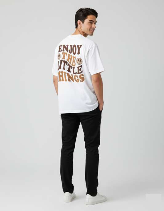 Enjoy The Little Things Oversized Tee