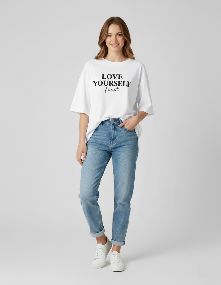 Love Yourself First Oversized T-Shirt