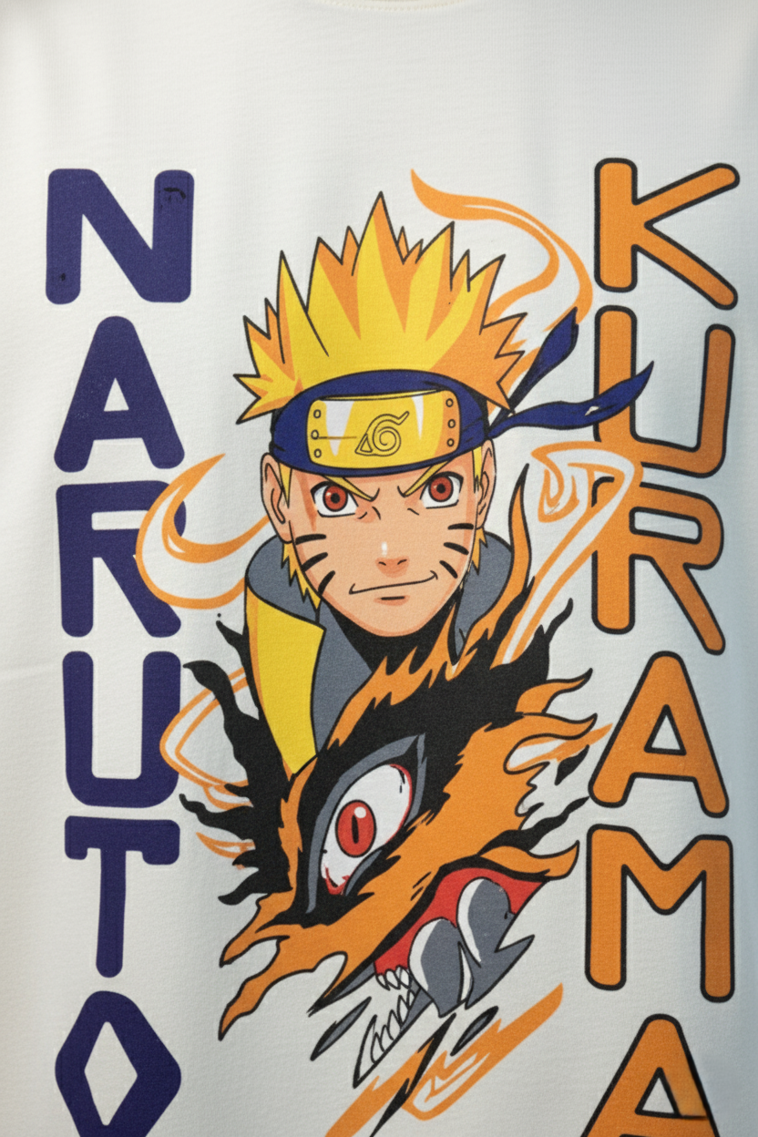 Naruto Oversized T Shirt for Women | Premium Cotton