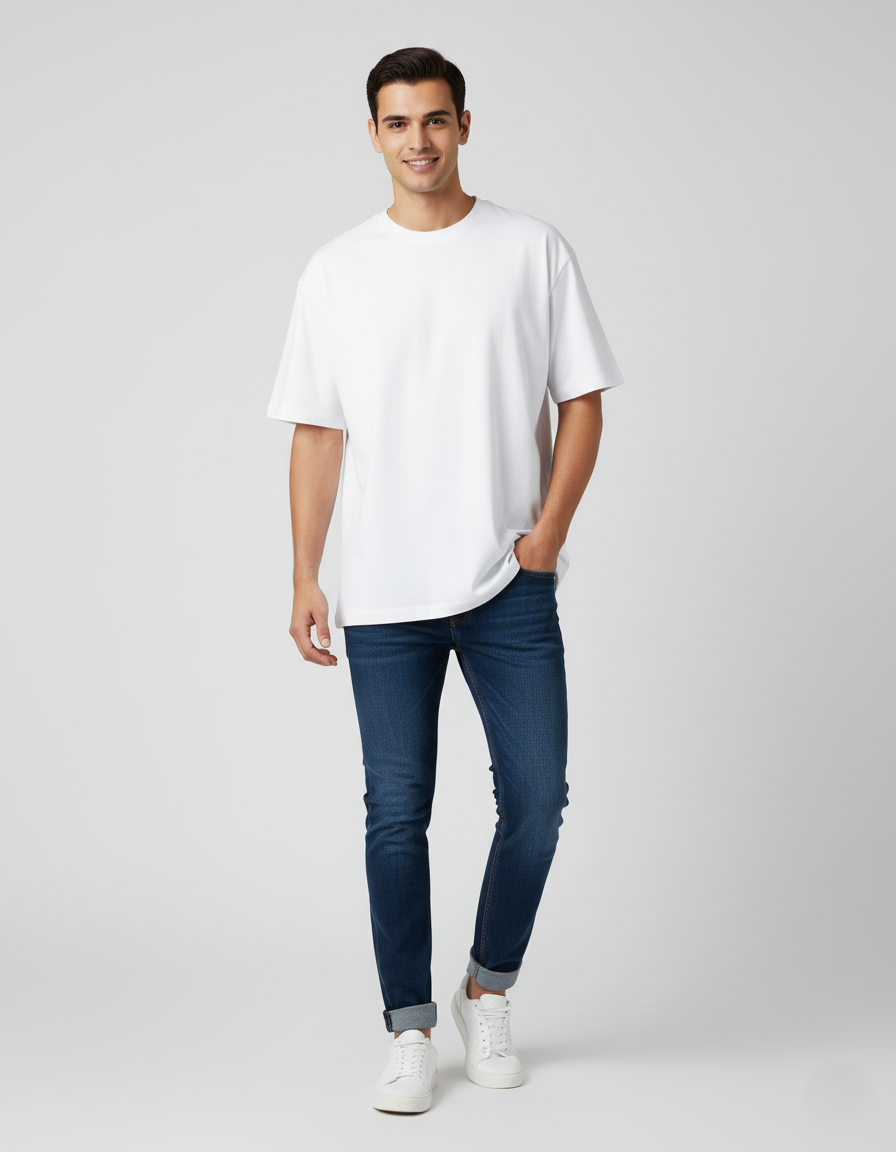 Respect The Drip T Shirt Oversized | Premium Cotton | Breathable Fabric