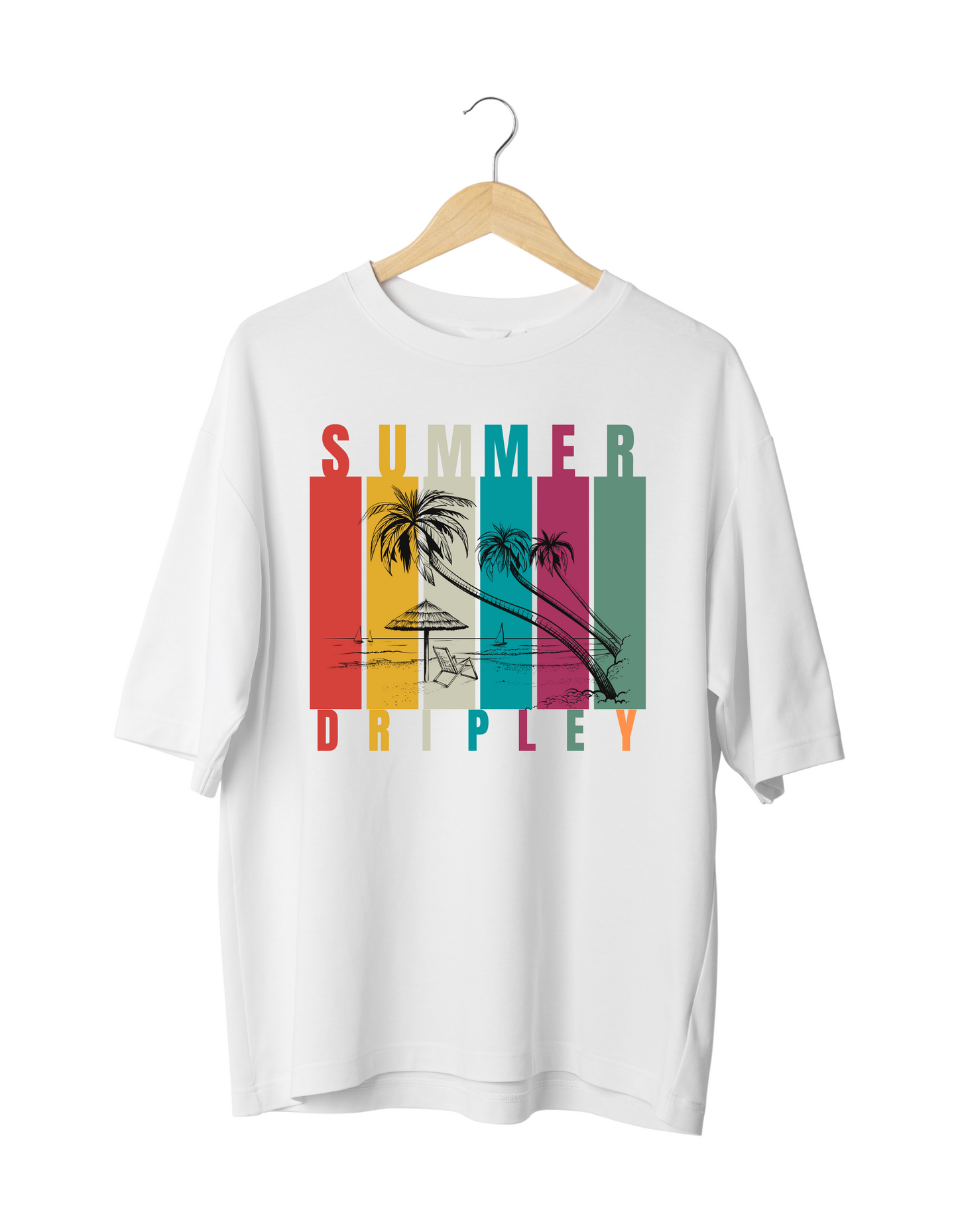 Summer Oversized Tees for Women | Premium Cotton with HD Design