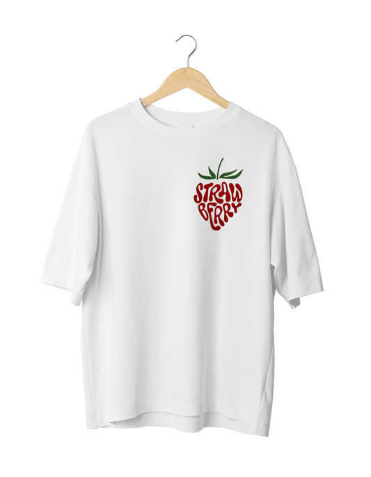 Strawberry Oversized Tee