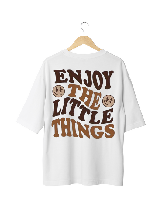 Enjoy The Little Things Oversized Tee