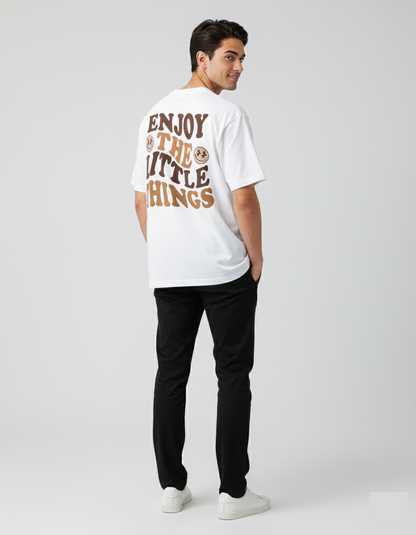 Enjoy The Little Things Oversized Tee