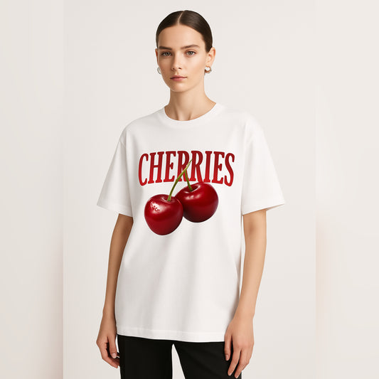 Cherry Oversized Tee