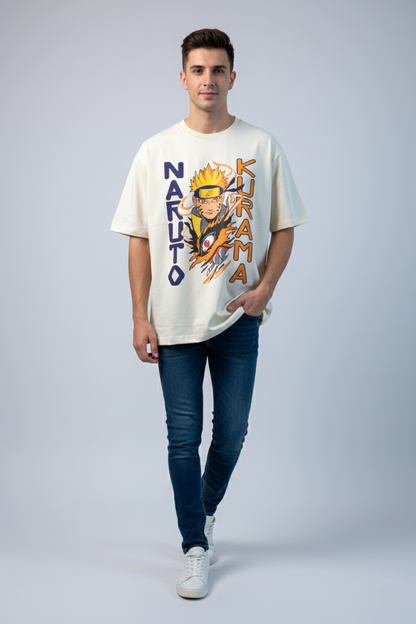 Naruto Oversized T Shirt for Men | Premium Cotton