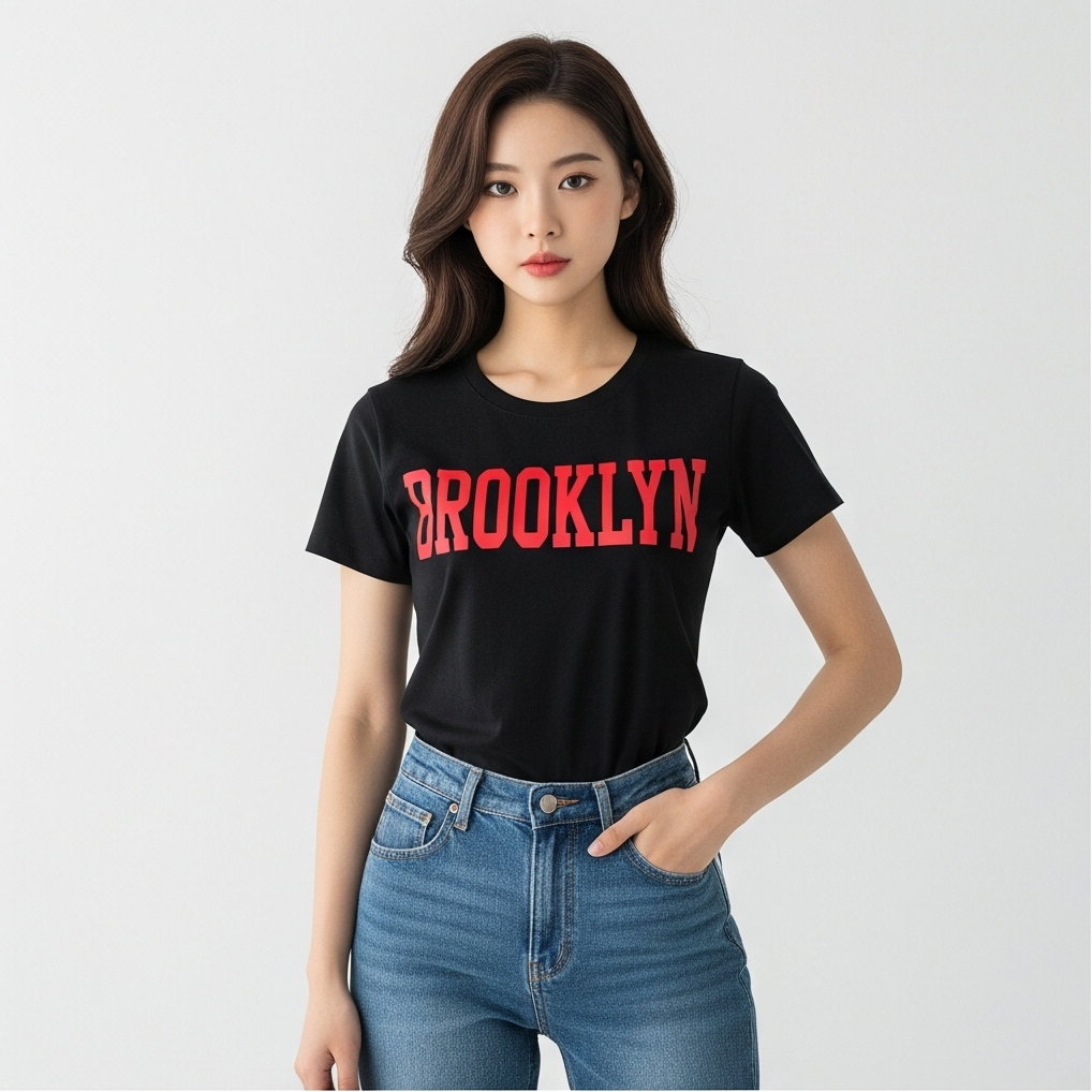 Black Brooklyn T Shirt