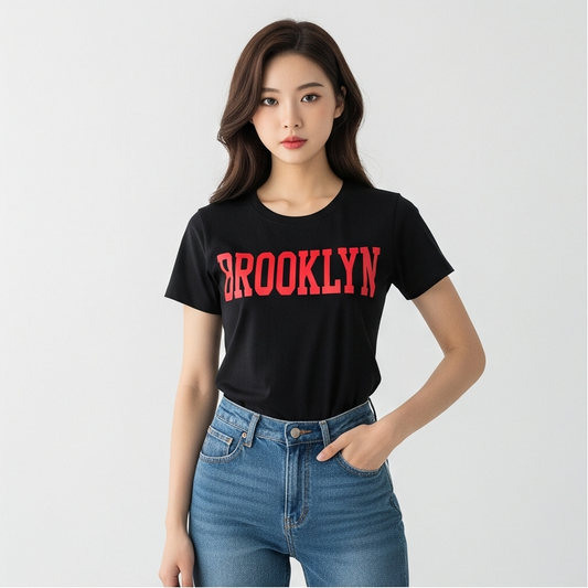 Black Brooklyn T Shirt