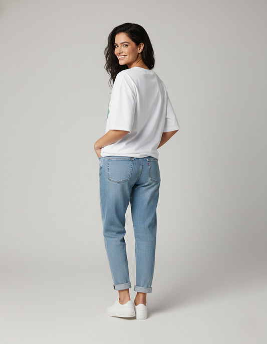 Summer Oversized Tees for Women | Premium Cotton with HD Design